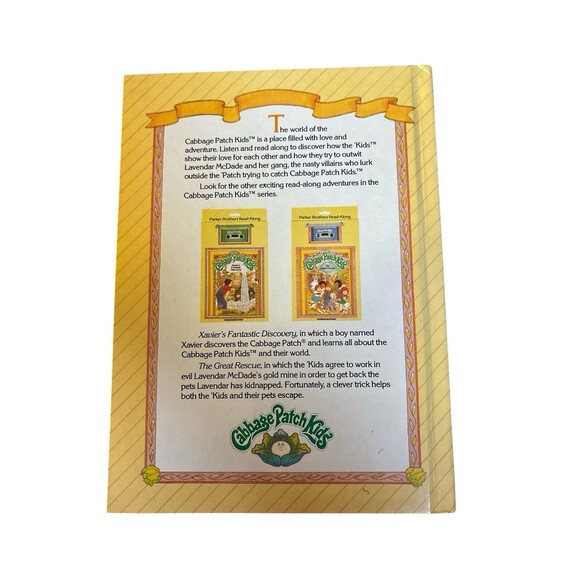 The Cabbage Patch Kids The Big Bicycle Race Children’s Book Vintage 1984 - Picture 4 of 4